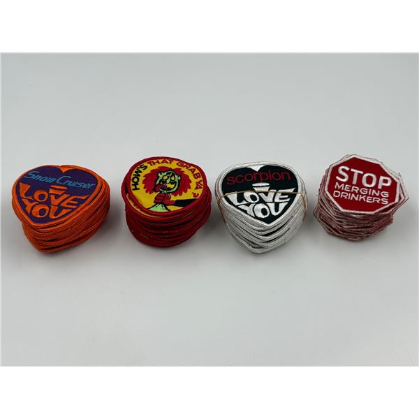 Approx. 100x N.O.S. Patches