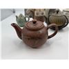 Image 2 : 8x Vintage Teapots : Metal & Pottery