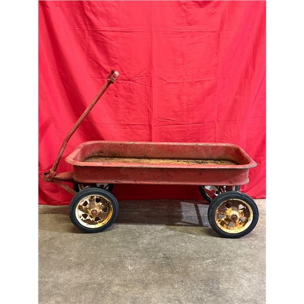 Vintage Red Wagon