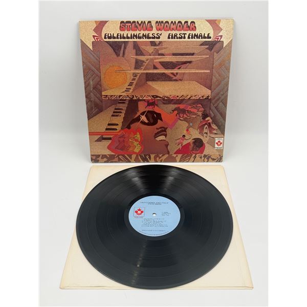 Stevie Wonder Fulfillingness' First Finale Vinyl Record
