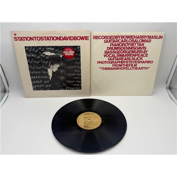 David Bowie Station To Station Vinyl Record