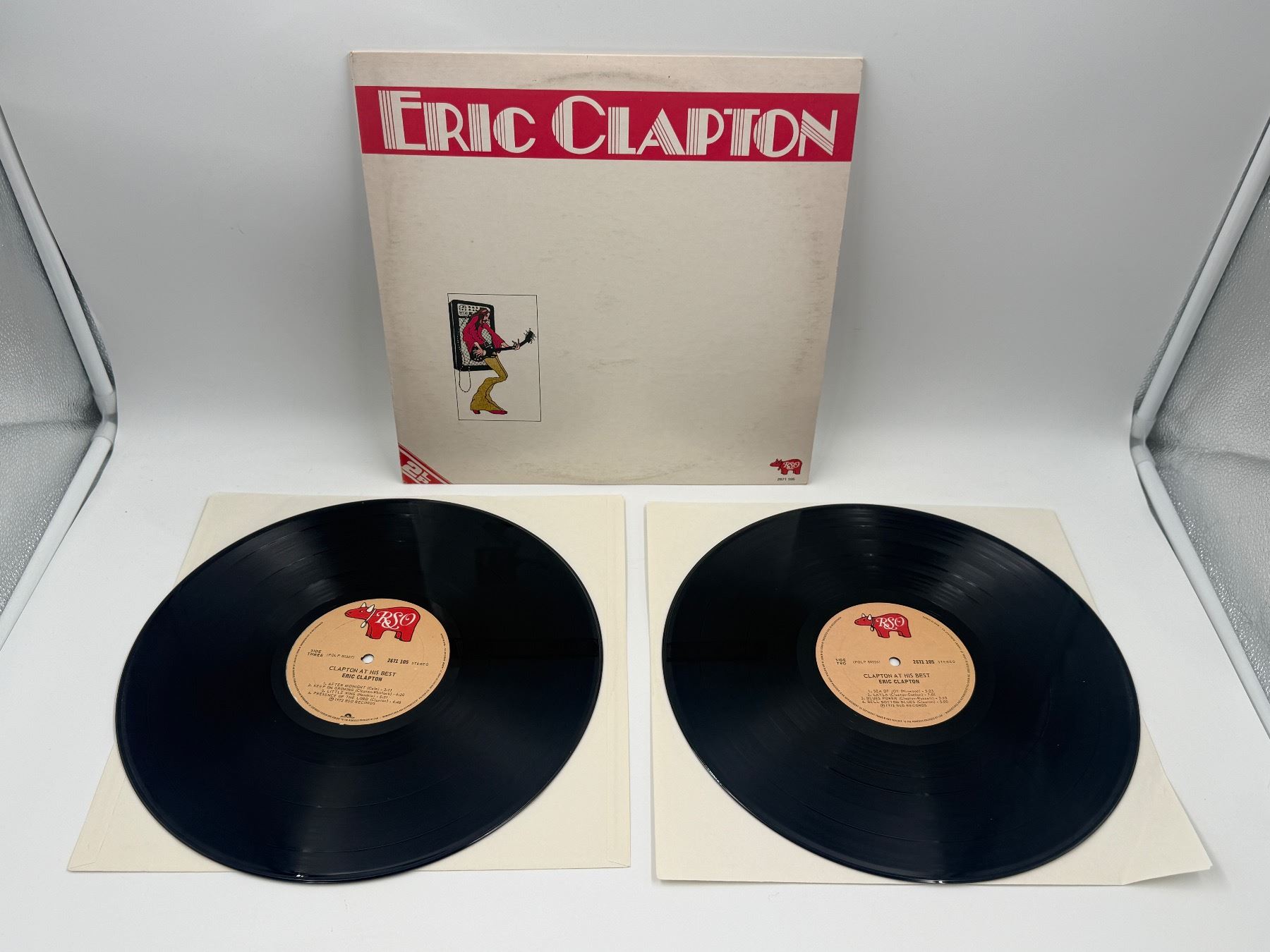 Eric Clapton At His Best Vinyl Record