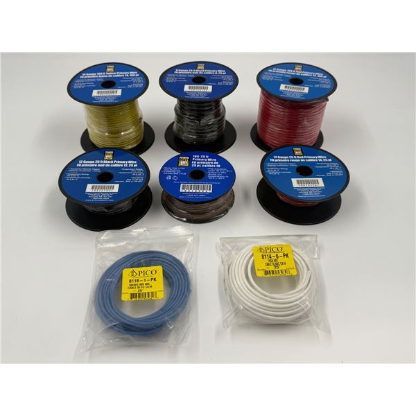 8x New Primary Wires