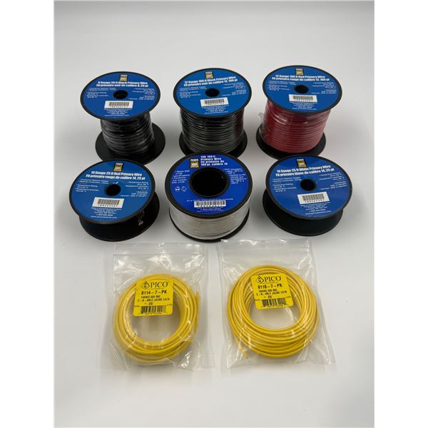 8x New Primary Wires