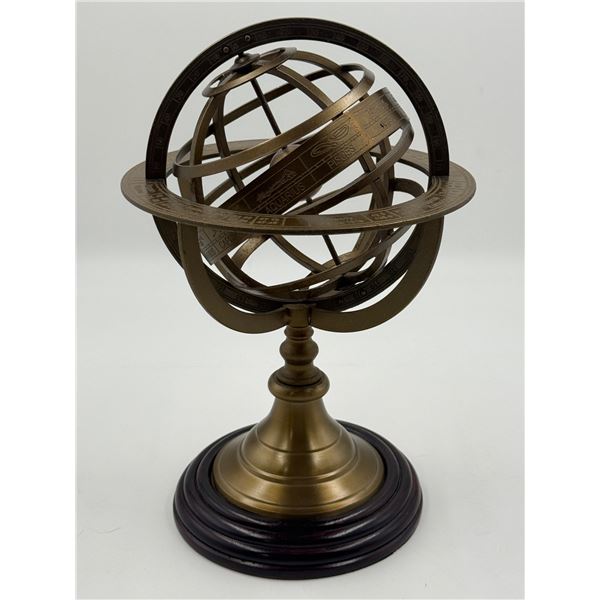 Metal Table Top Astrology Globe