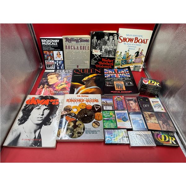 Assorted Books & Cassette Tapes