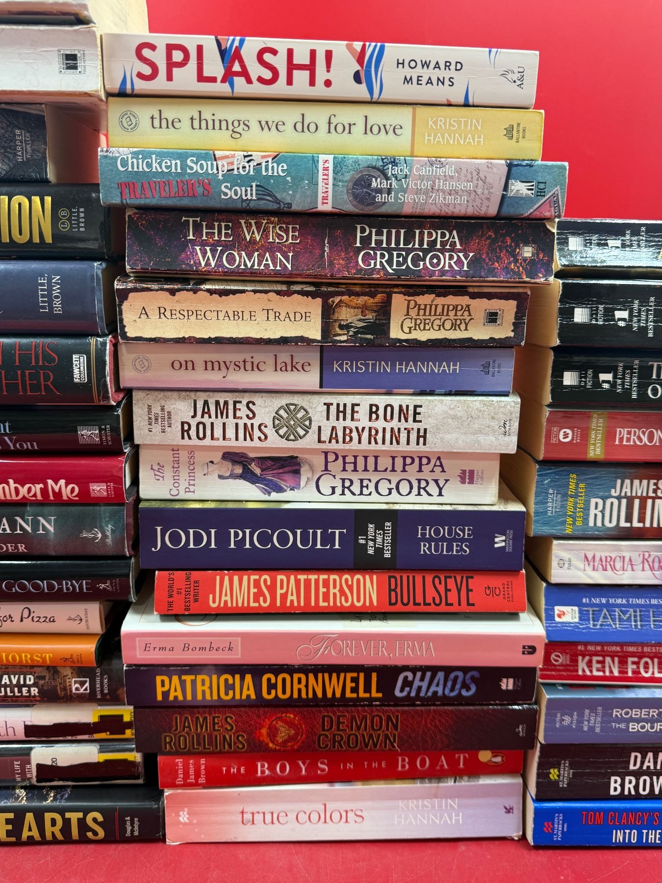 Assorted Books: Anne Perry, John Grisham, James Patterson, Dan Brown ...