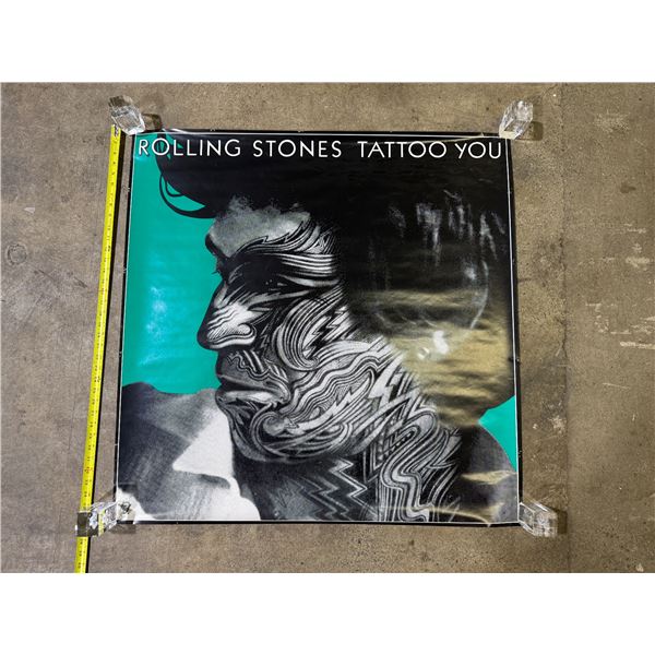 Vintage Rolling Stones Tattoo You Poster