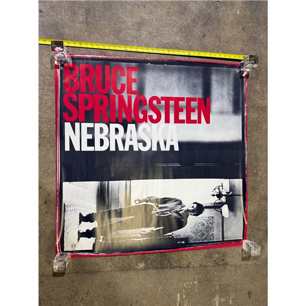 1982 Double Sided Bruce Springsteen Nebraska Poster