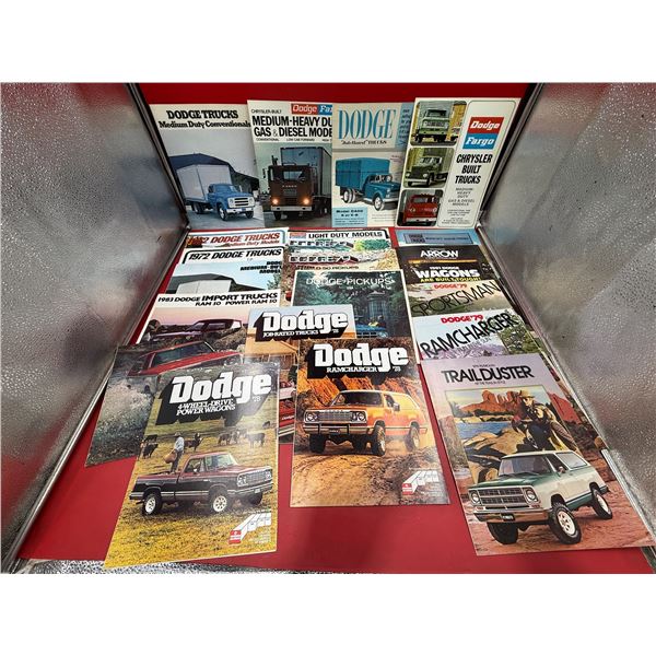 20+ Vintage Truck Brochures