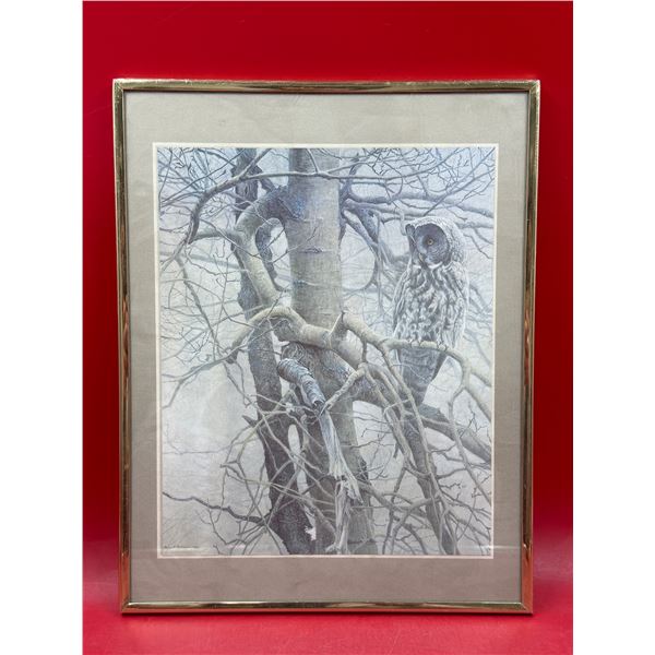 Robert Bateman Print "Ghost Of The North Great Gray Owl"