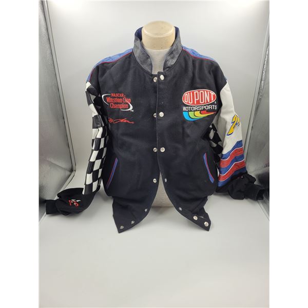 Nascar Dupont Motorsports Leather Racing Jacket