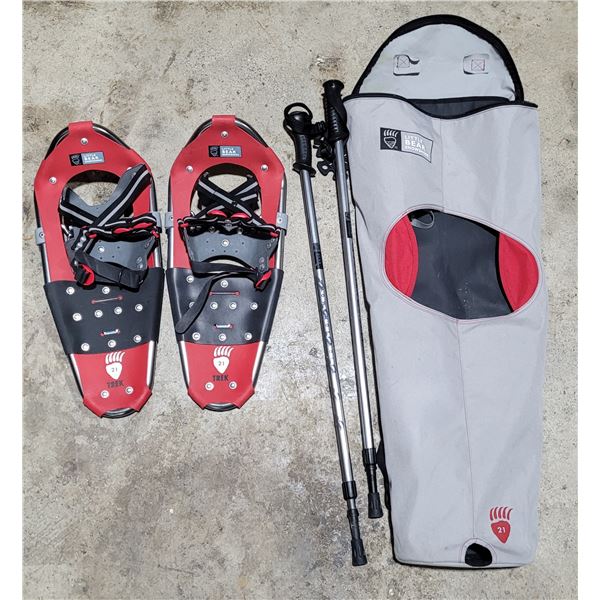 Little Bear Snowshoes & Walking Poles w/ Case