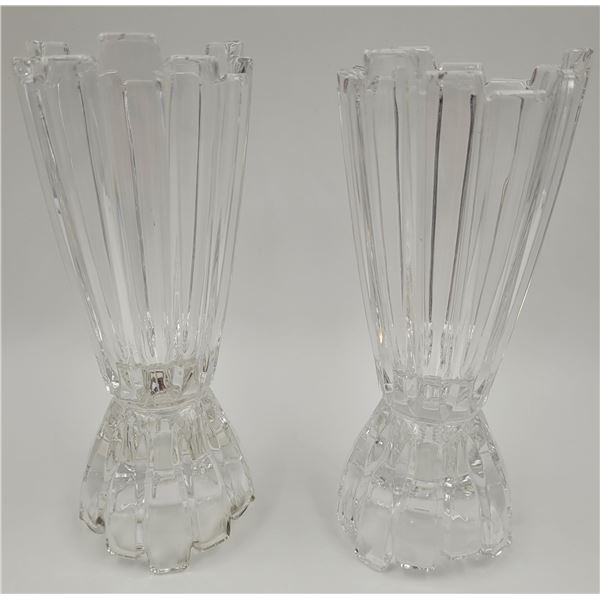 Crystal Reversible Taper Votive Candleholder/Vase