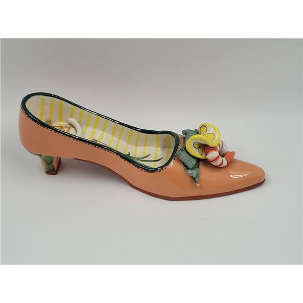 Diane's Happy Toes Shrimp Scampi Heel Tea Light Holder
