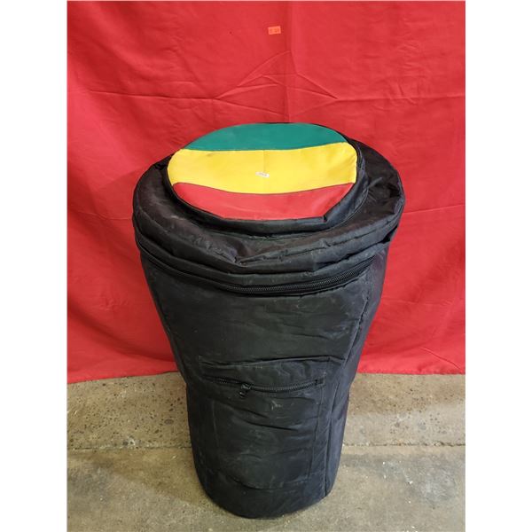 Rastafarian Backpack Drum Bag w/ Sleeping Bag