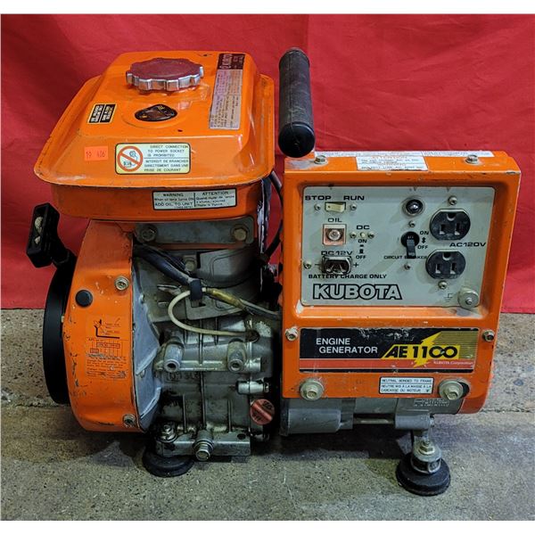 Kubota AE1100 Engine Generator