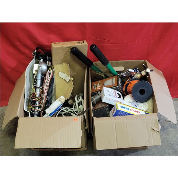 2 Boxes of Assorted Tools