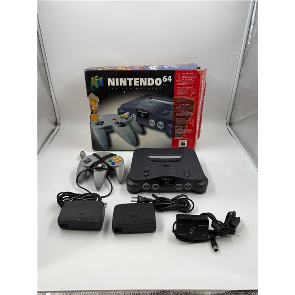 Nintendo 64 Console w/ Controller & Accessories