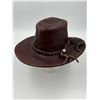 Image 2 : Leather Cowboy Hat Made in Mexico