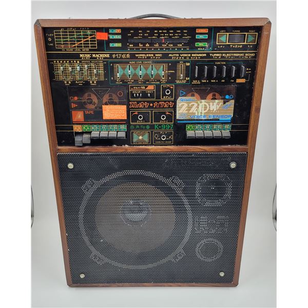Song Teacher Double Cassette Karaoke Machine