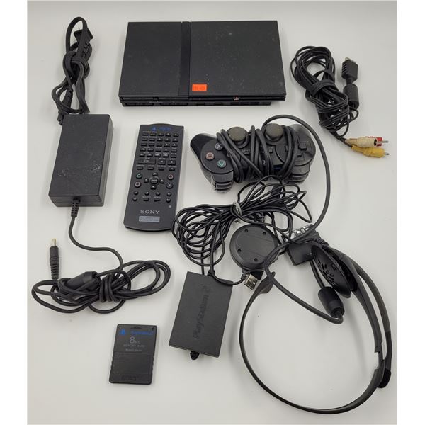 PlayStation 2 Console w/ Controllers & Accessories