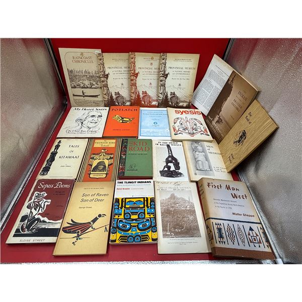 Vintage Canadian First Nations Topic Books