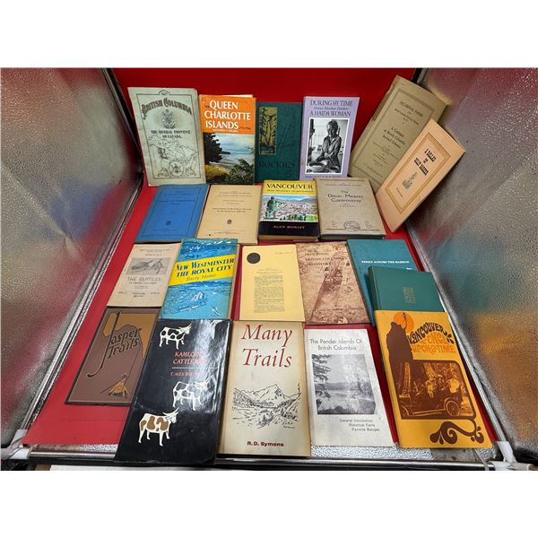 Vintage Canadian (Mostly B.C Related) Books