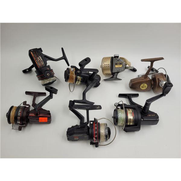 Lot of Assorted Fishing Reels w/ Viking, Shakespeare, Daiwa, & More