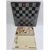 Image 1 : Vintage Chess Board With Quartz Chess Pieces