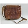 Image 2 : Vintage Handmade Leather Side Bag With Braided Strap