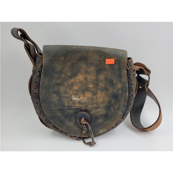 Vintage Handmade Leather Side Bag