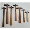 Image 1 : 7x Wooden Handled Hammers