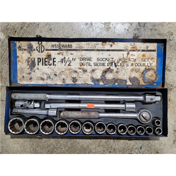 Westward Drive Socket Wrench Set