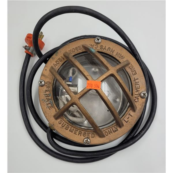 Vintage Calvert Submersible Light