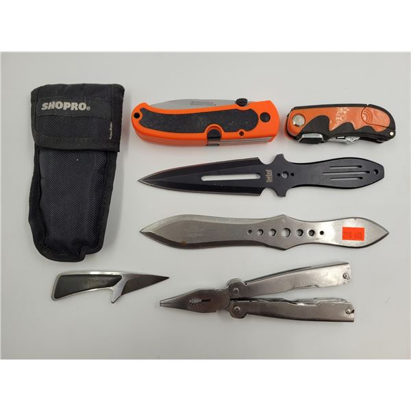 Assorted Knives & Multi Tool