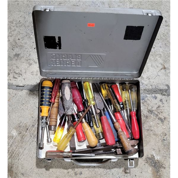 Black & Decker Tool Case With Assorted Tools