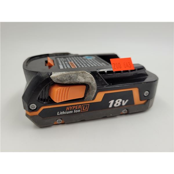 Hyper Lithium Ion Li 18v Battery