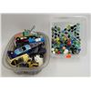 Image 1 : Assorted Toy Cars & Marbles
