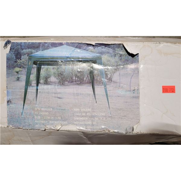 Open Box Sun Shelter 2.7m x 2.7m