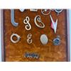 Image 4 : Assorted Brooches On Velvet Back Frame
