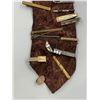Image 2 : Vintage Tie With Assorted Tie Clips