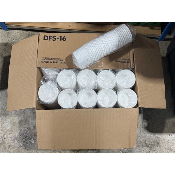 Case Of New Paper Bowls DFS-16 (500 Count)