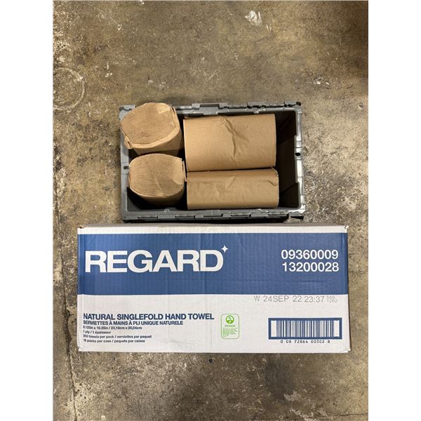 New Paper Towel Rolls (1x Sealed Case Of Regard (4000 Count)