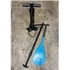 Image 1 : Totora Hand Pump & Outboard Adjustable Paddle