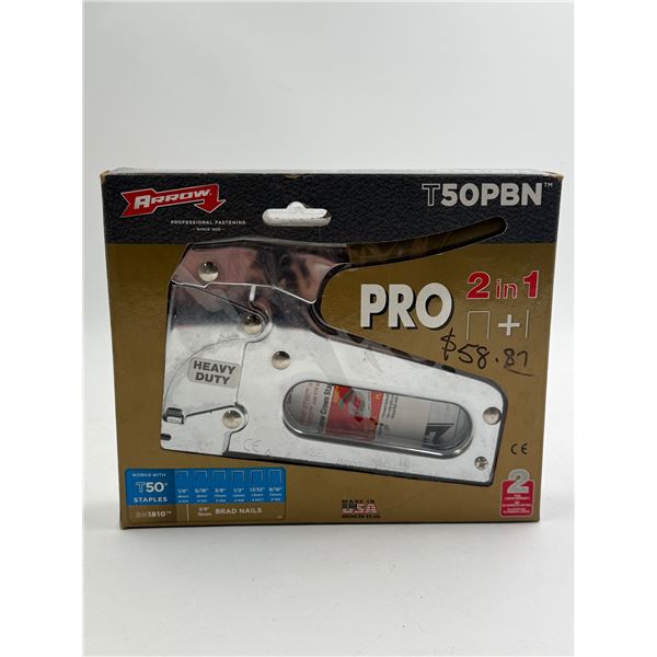 N.O.S. Arrow Heavy Duty Stapler T50PBN