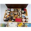 Image 3 : Vintage Sewing Case With Assorted Accessories