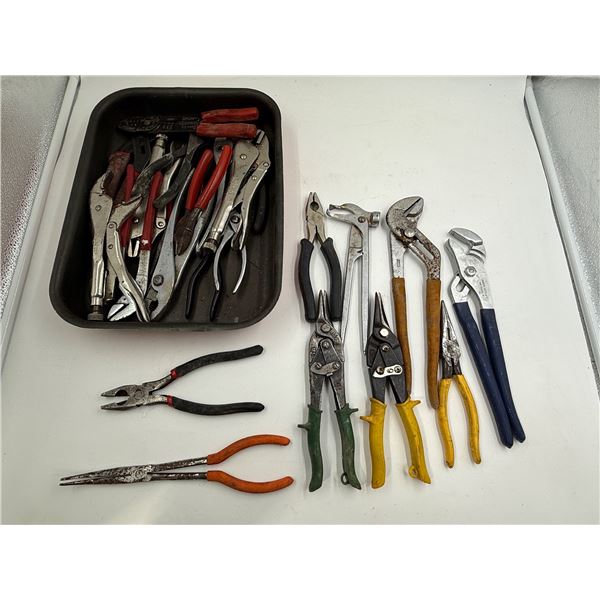 Assorted Tools: Crimper, Pliers, & Cutter