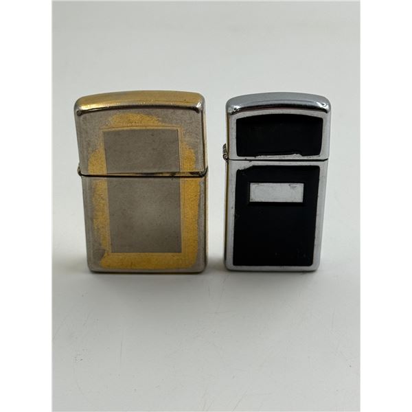 2x Vintage Zippo Lighters (Bradford, P.A.)