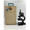 Image 1 : Vintage Baush & Lomb Microscope With Wooden Case